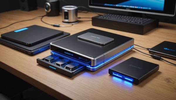Disques durs externes et stockage sécurisé
